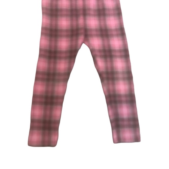 Btween Girl’s Pink and Brown Heart Top w/ Plaid pants Matching Set. Size: 3T. - Picture 4 of 6